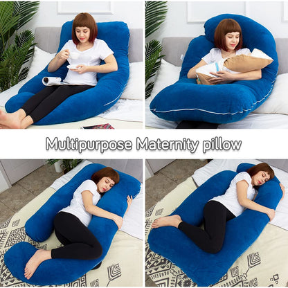 AMCATON 60 Inch Pregnancy Pillow for Sleeping, Extra Large U Shaped Body Pillow, Maternity Pillow for Pregnant Women