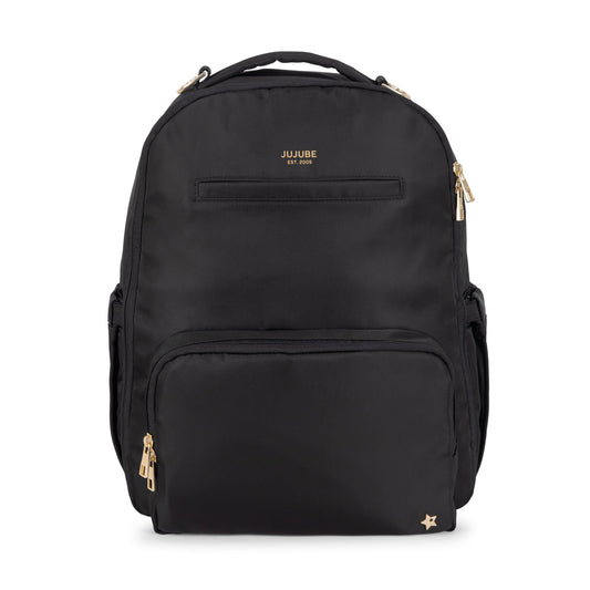 JuJuBe Classic Backpack - Large Diaper Bag with Changing Station, Travel Backpack – Gender-Neutral Baby Diaper Bag Backpack