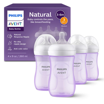 Philips AVENT Natural Baby Bottle with Natural Response Nipple
