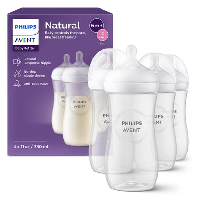 Philips AVENT Natural Baby Bottle with Natural Response Nipple