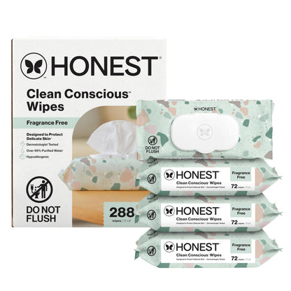 The Honest Company Unscented Wipes
