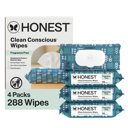 The Honest Company Unscented Wipes