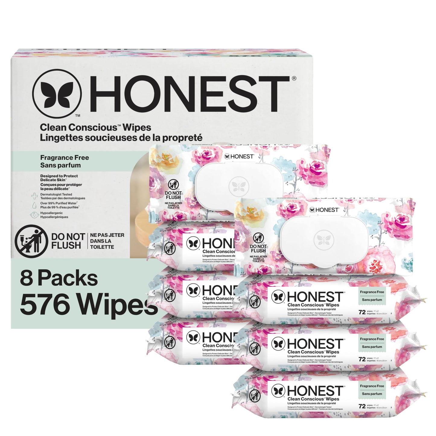 The Honest Company Unscented Wipes