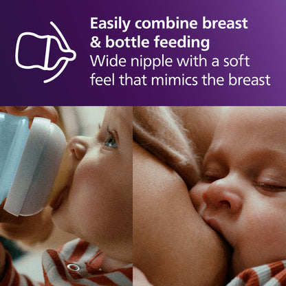 Philips AVENT Natural Baby Bottle with Natural Response Nipple