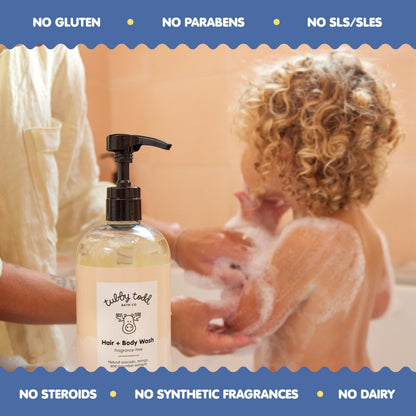 Tubby Todd Baby Bath and Skincare Kit, The Bundle Gift Set