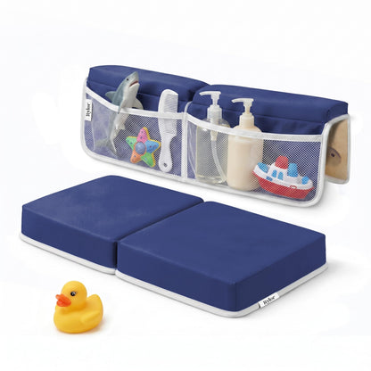 Rylor Baby Bath Kneeler & Elbow Rest Pad - Extra Thick Foam Cushion for Bathing Infants & Toddlers - Non-Slip, Comfortable Support