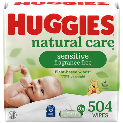 Huggies Natural Care Sensitive Baby Wipes