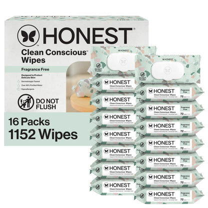 The Honest Company Unscented Wipes