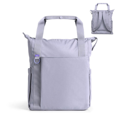 Ubbi Fleuri Anywhere Stroller Organizer, Features Front Zippered Pocket, 2 Cup Holders, Mesh Bag, Fits Most Strollers