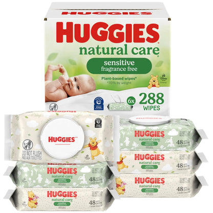 Huggies Natural Care Sensitive Baby Wipes