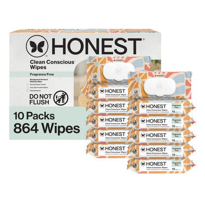 The Honest Company Unscented Wipes
