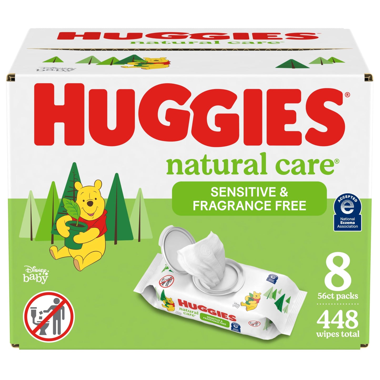 Huggies Natural Care Sensitive Baby Wipes
