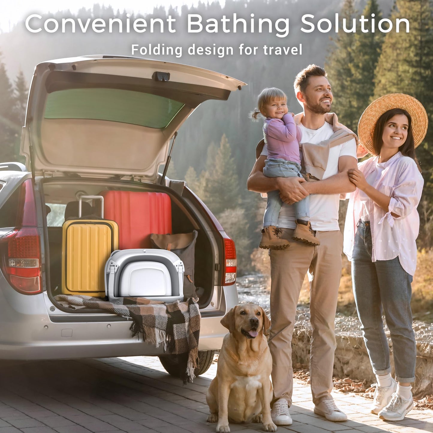 Foldable Baby Bath Tub Frog