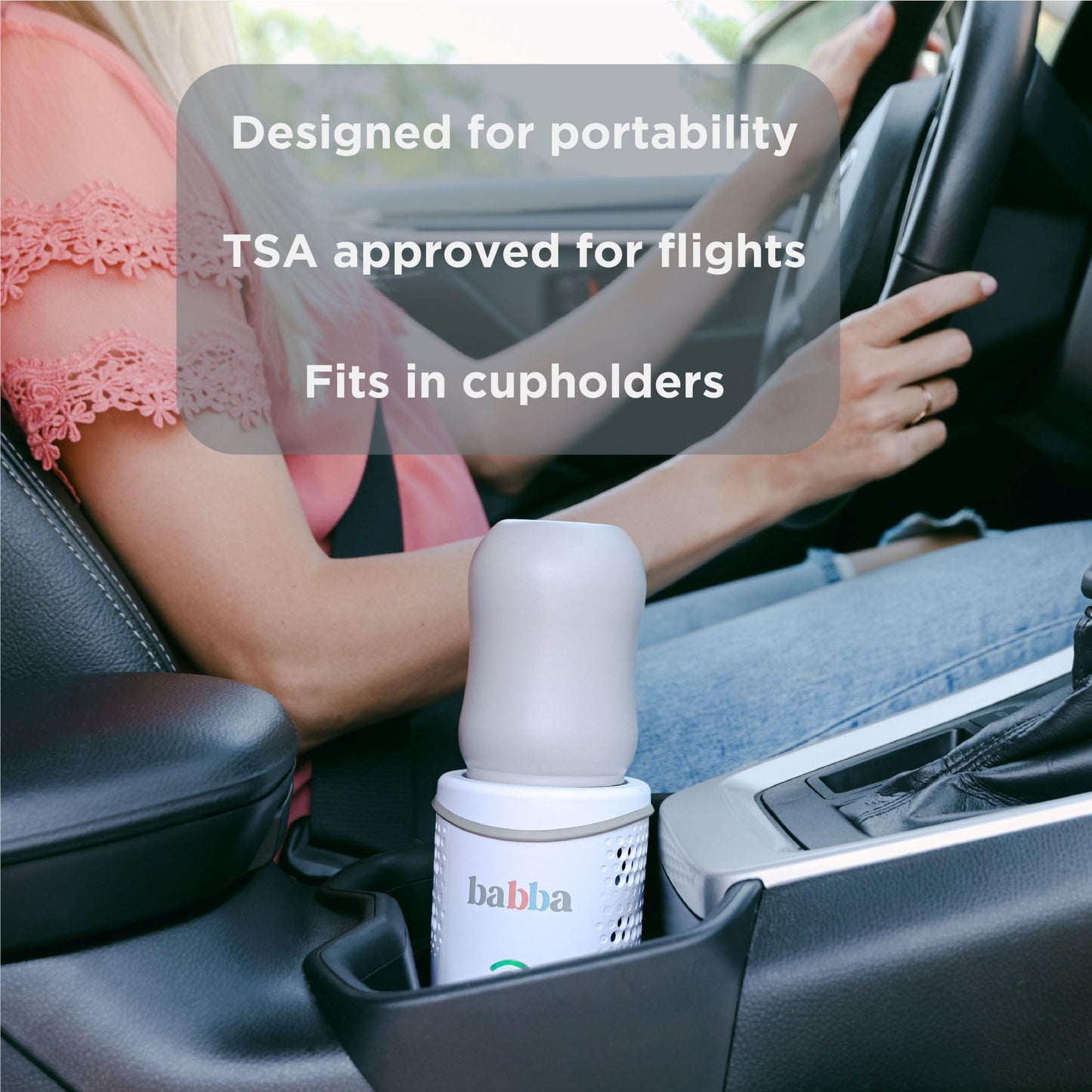 Babba Baby Bottle Cooler & Warmer for Night Feeds – Portable & App-Control