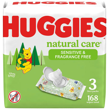 Huggies Natural Care Sensitive Baby Wipes